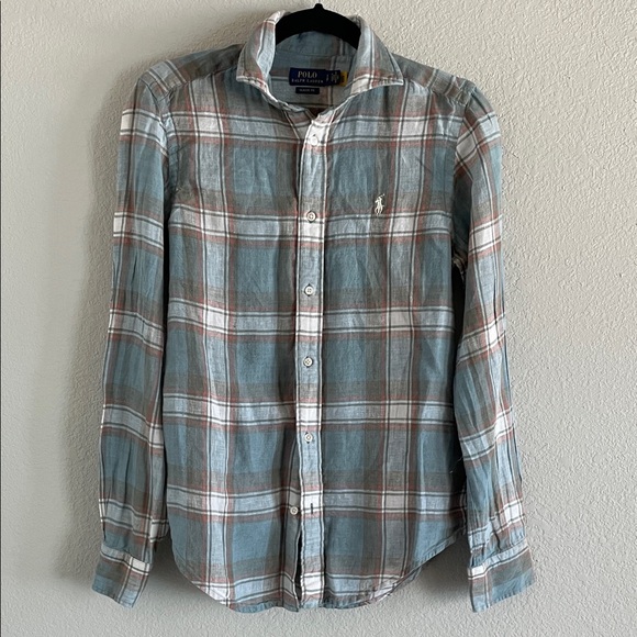 Polo Ralph Lauren Tops - Polo by Ralph Lauren Blue Plaid Women’s Shirt